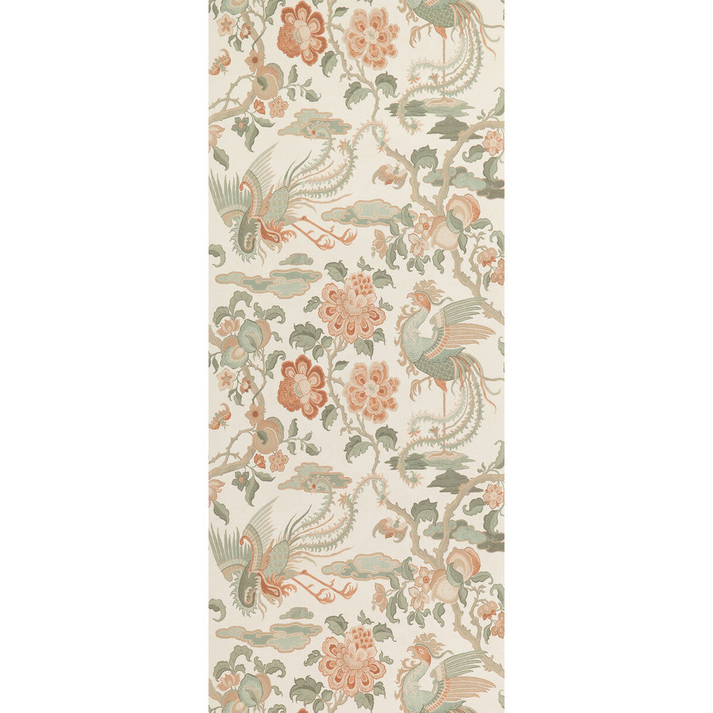 Chifu Blush by G P & J Baker Wallcovering SIGNATURE II WALLPAPERS NON WOVEN - 100% United Kingdom Horizontal: 20.488 and Vertical: 24.034 20.488 - Fabric Carolina -