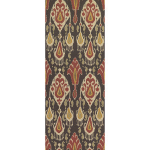 Ikat Bokhara Espresso by G P & J Baker Wallcovering