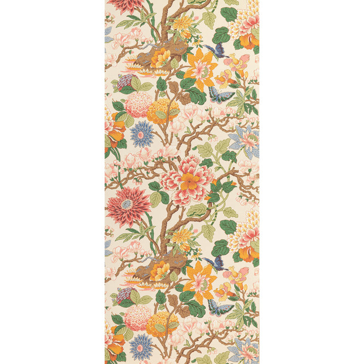 Magnolia Original by G P & J Baker Wallcovering SIGNATURE II WALLPAPERS NON WOVEN - 100% United Kingdom Horizontal: 27.58 and Vertical: 37.627 27.58 - Fabric Carolina -