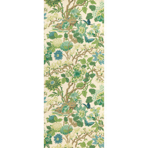 Magnolia Emerald/Teal by G P & J Baker Wallcovering