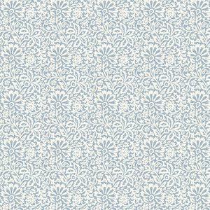 Flora Blue by G P & J Baker Wallpaper
