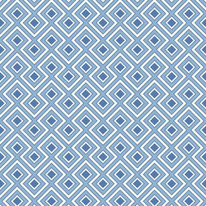 La Fiorentina Small Blue by G P & J Baker Wallpaper