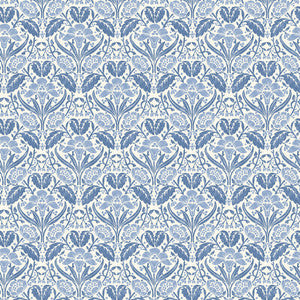 Iris Meadow Blue by G P & J Baker Wallpaper