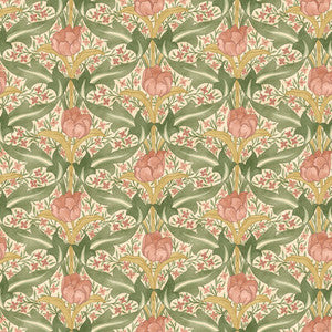 Tulip & Jasmine Blush by G P & J Baker Wallpaper