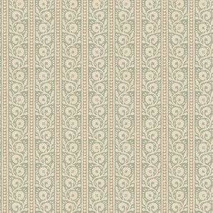 Bibury Aqua by G P & J Baker Wallpaper