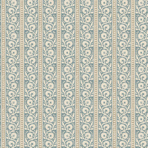 Bibury Blue by G P & J Baker Wallpaper