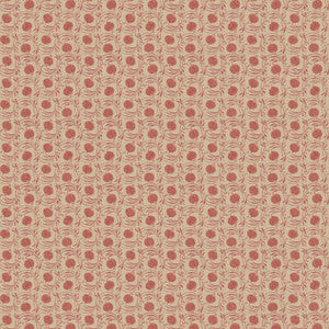Seed Pod Soft Red by G P & J Baker Wallpaper