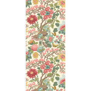 Little Magnolia Rose Madder by G P & J Baker Wallpaper