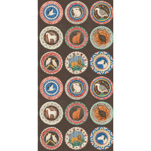 Robina'S Dinner Party Cocoa BW45126.2.0 by G P & J Baker Wallcovering
