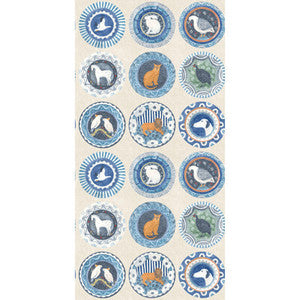 Robina'S Dinner Party Blue BW45126.4.0 by G P & J Baker Wallcovering