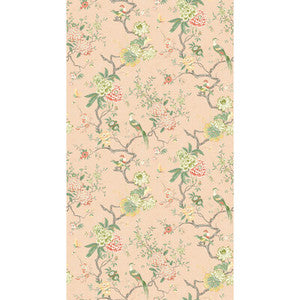 Oriental Bird Blush BW45128.2.0 by G P & J Baker Wallcovering