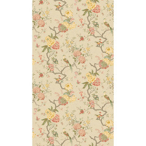 Oriental Bird Mole BW45128.3.0 by G P & J Baker Wallcovering