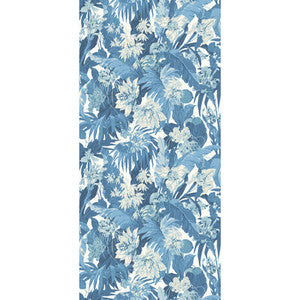 Tropical Floral Blue BW45132.2.0 by G P & J Baker Wallcovering