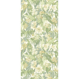 Tropical Floral Soft Green BW45132.4.0 by G P & J Baker Wallcovering