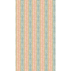 Wriggle Room Teal/Spice BW45140.5.0 by G P & J Baker Wallcovering