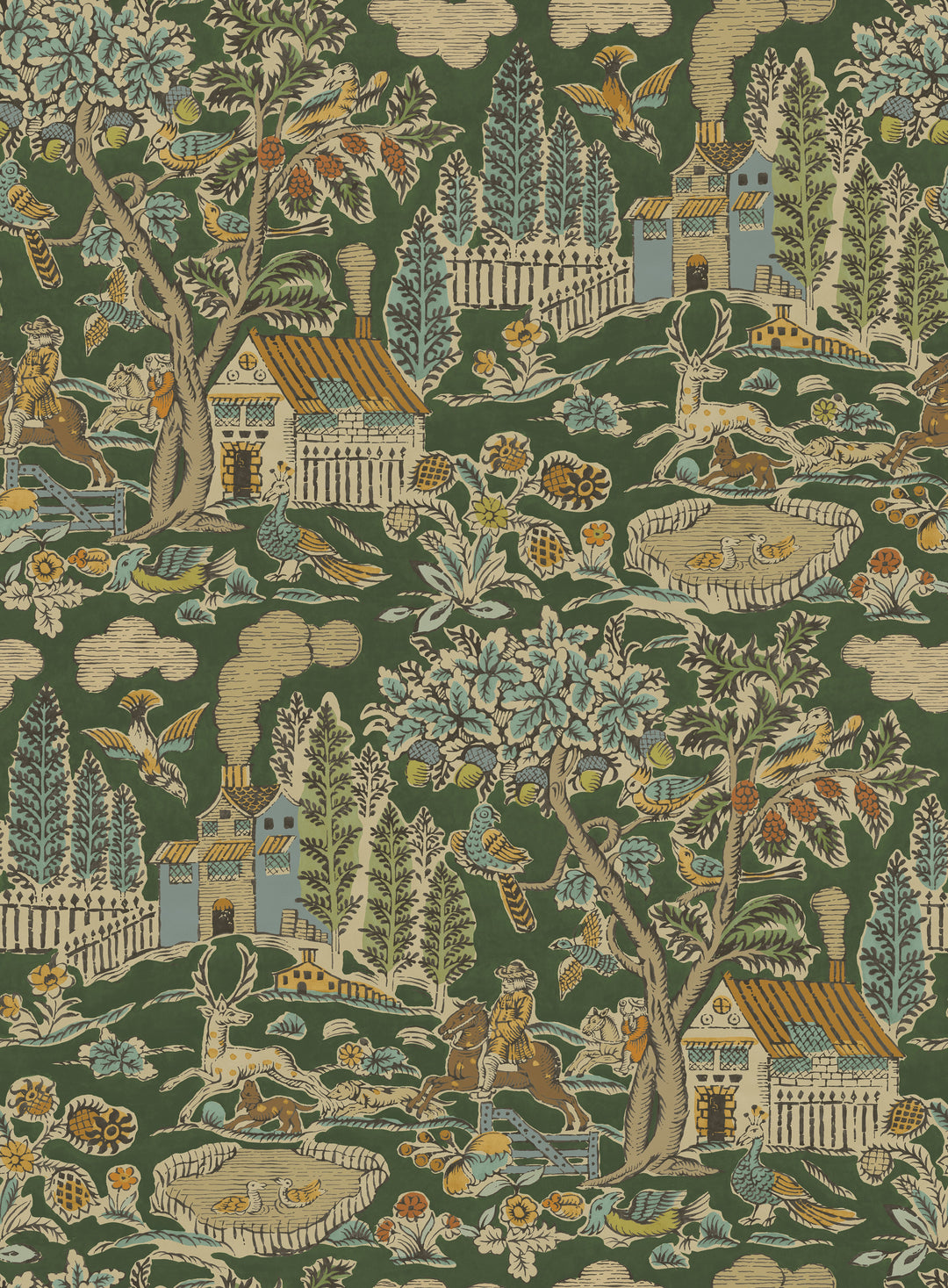 Royal Green By G P & J Baker Wallcovering