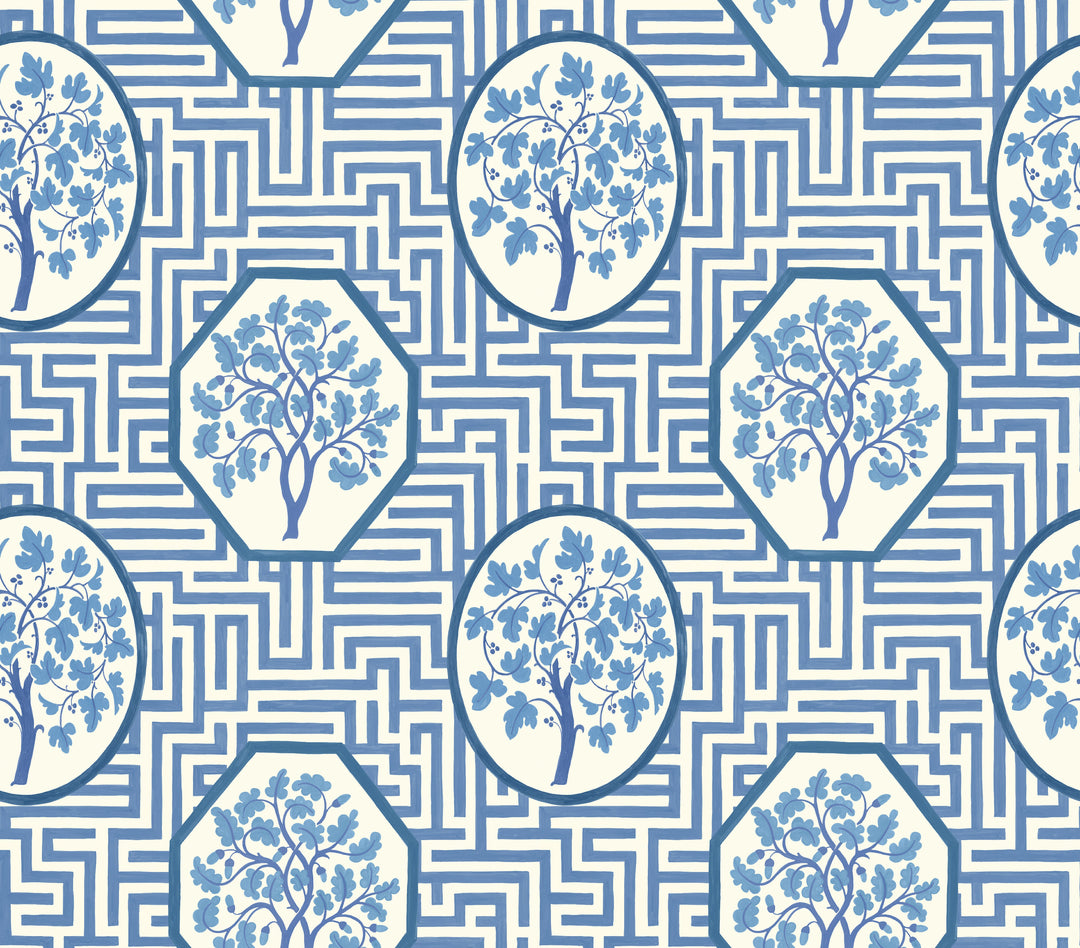 Royal Blue By G P & J Baker Wallcovering