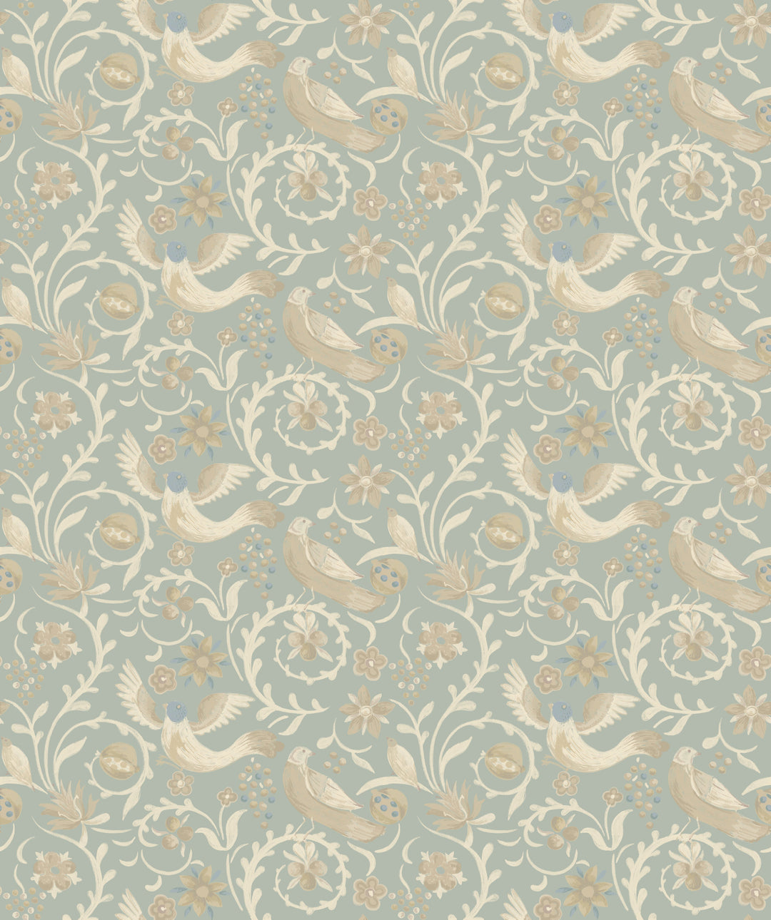 Old Blue By G P & J Baker Wallcovering
