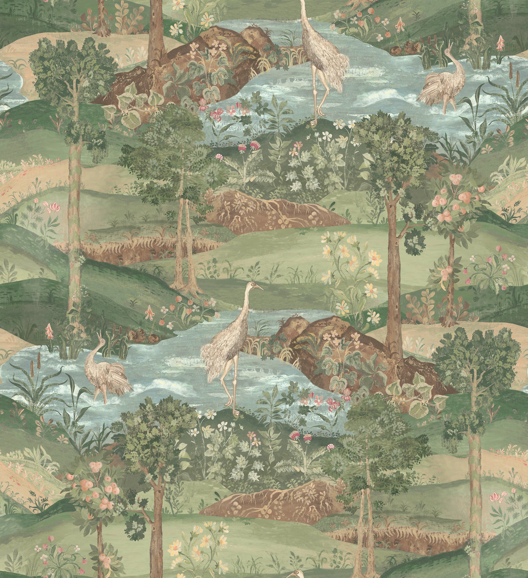 Royal Green By G P & J Baker Wallcovering