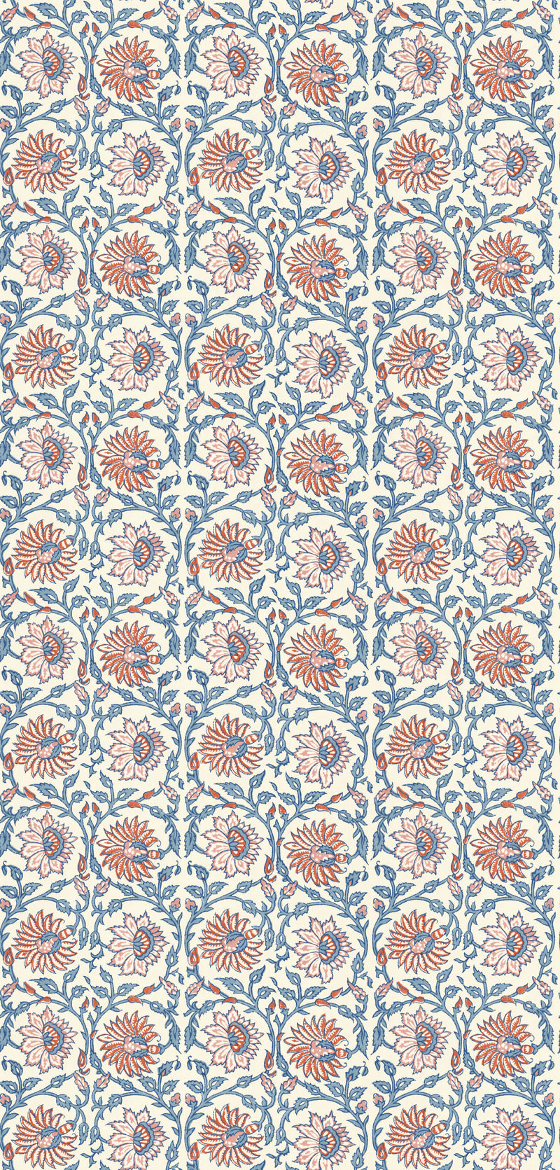 Red/Blue By G P & J Baker Wallcovering