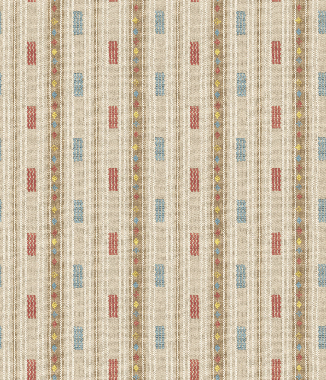 Red/Blue By G P & J Baker Wallcovering