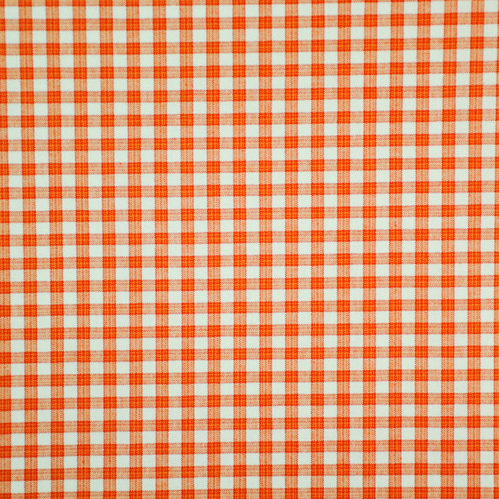 Balos # 601 Orange by Maxwell Fabric 100% COTTON PORTUGAL </p><p>Repeat: Horizontal: and Vertical: V&H- 0.5 54" - Fabric Carolina -