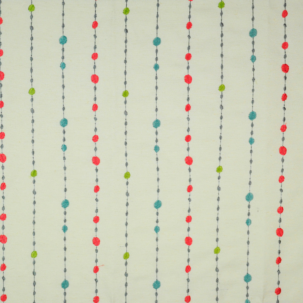 Ball Game # 800 Fiesta by Maxwell Fabric 34% VISCOSE 28% POLYESTER
28% LINEN 10% RAYON CHINA </p><p>Repeat: Horizontal: H-4.5 and Vertical: V-3.95 57"EMB.54" - Fabric Carolina -