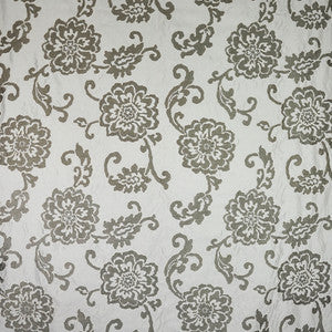 Brielle # 53 Taupe by Maxwell Fabric