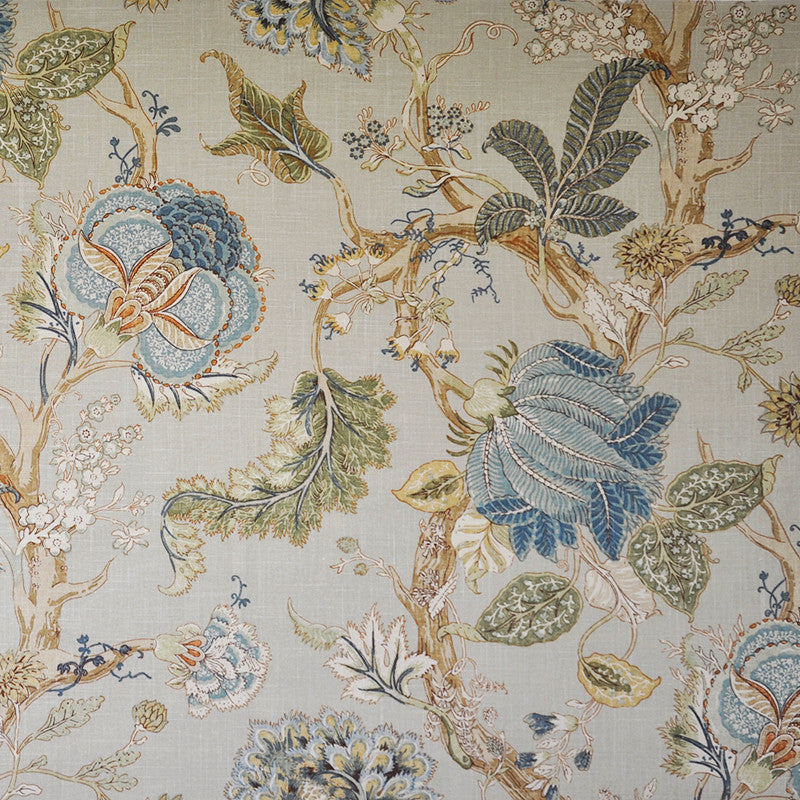 Bardot # 1002 Seaglass by Maxwell Fabric COLOR WAVES-CAYMAN 55% LINEN 45% RAYON USA </p><p>Repeat: Horizontal: H-27 and Vertical: V-36 54" - Fabric Carolina -