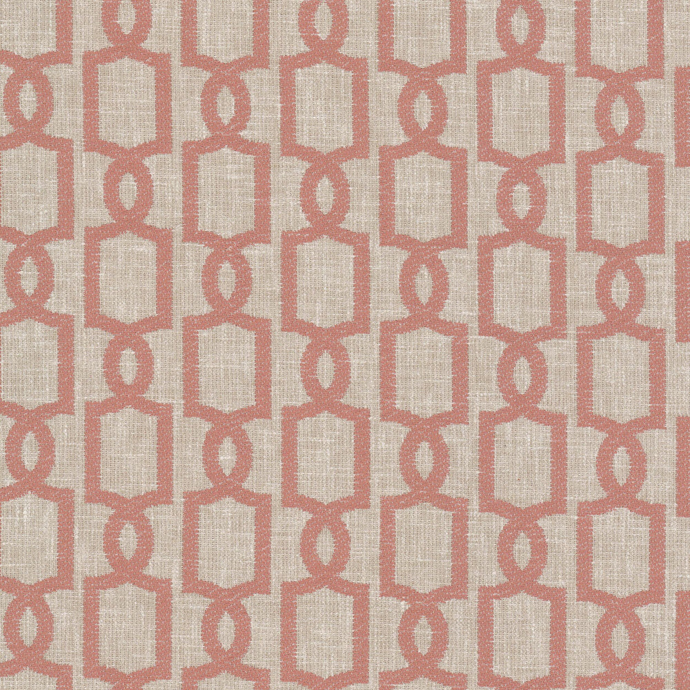 Byecroft 2 Clay by Stout Fabric Stout Fabric Byecroft 2 ClayFabric Rainbow Library Ginger/Poppy 67%Pol 33%Cot India </p><p>Repeat: H: 3.375, V: 6.375 54 in - Fabric Carolina -