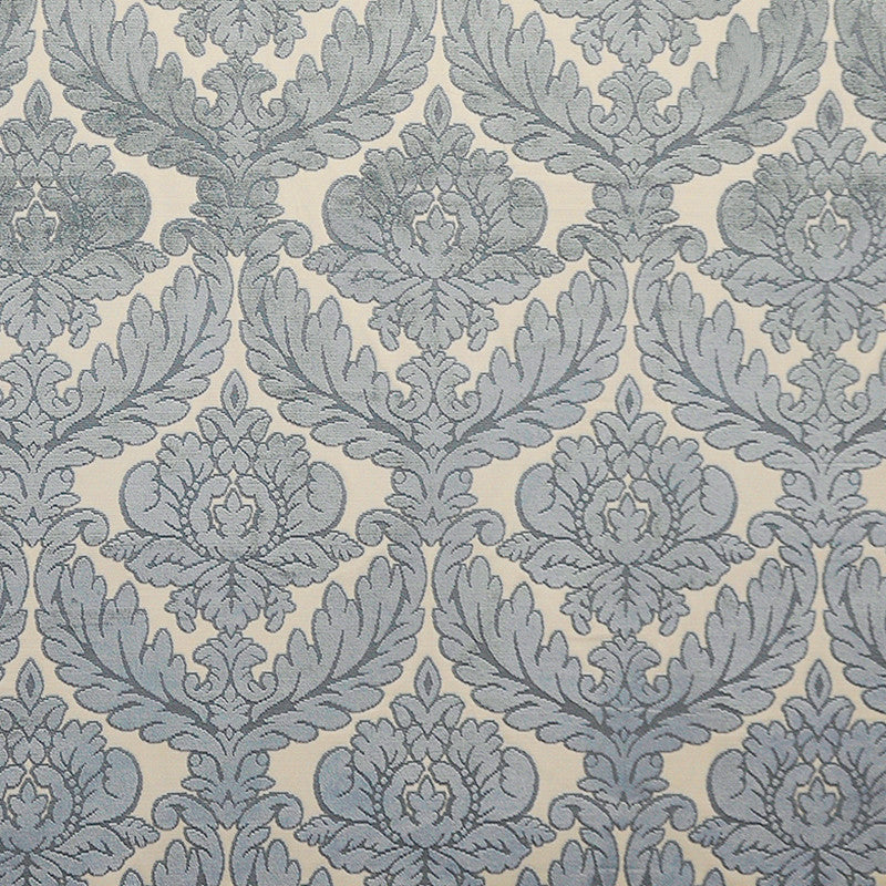 Boldini # 3501 Cielo by Maxwell Fabric TELAFINA SEASON X 78% VISCOSE/22% MODACRYLIC BELGIUM See sample </p><p>Repeat: Horizontal: 13.5" and Vertical: 18.8" 53"-54" - Fabric Carolina -
