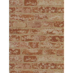 Up the Wall Red & Taupe Wallpaper by York Wallcoverings