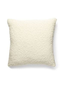 Scalamandre Pillows Mouton Boucle Pillow 22 X 22 - White