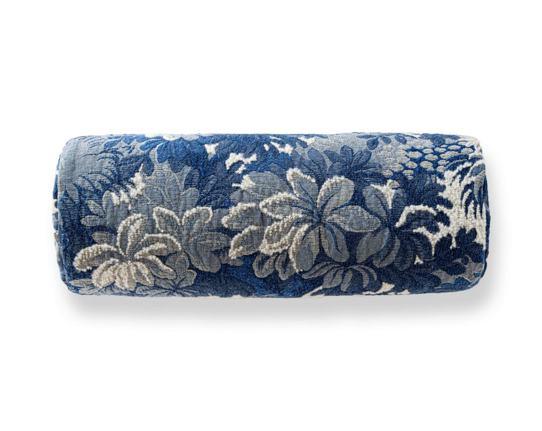 Ridge Edge Pillow 21 X 7 - Blue Shadow BZBADK060W0062 by Scalamandre Designer Pillow