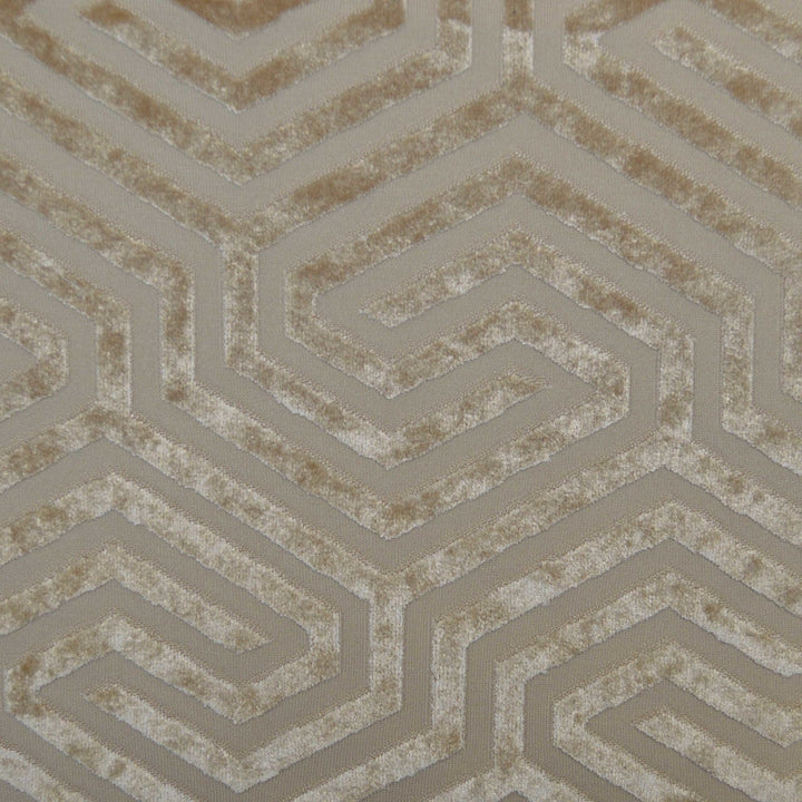 Baroque B Cream by Europatex Designer Fabric Baroque 100% Polyester 8" H, 6" V 114.00 inches - Swanky Fabrics -
