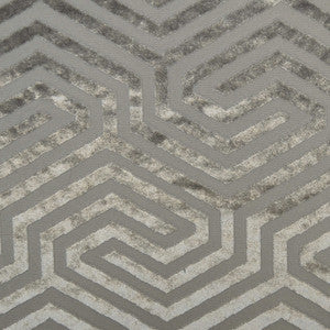 Baroque B Steel by Europatex Fabric