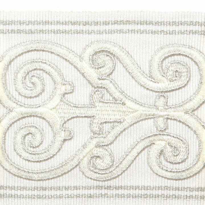 Belfort Oyster by Europatex Fabric Tapes Galore 100% Polyester 3.60 inches - Fabric Carolina -