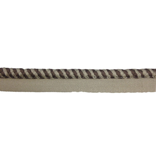 Broadway Mink by Europatex Designer Fabric Avenue Collection 50% Viscose / 50% Cotton China See Sample Horizontal: N/A and Vertical: N/A 0.75 inches  - Swanky Fabrics -