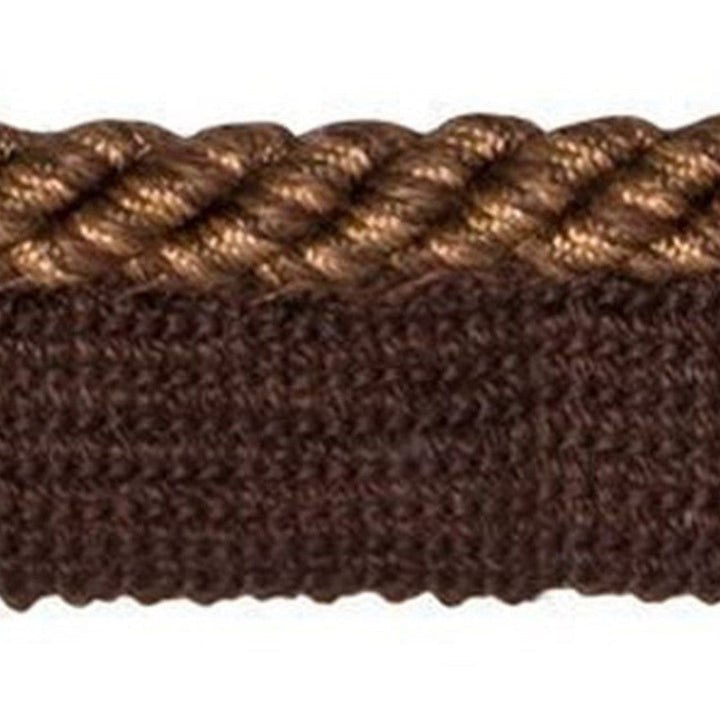 01042 Brown by Europatex Designer Fabric Portofino 50% Viscose, 50% Cotton 0.25 inches - Swanky Fabrics -