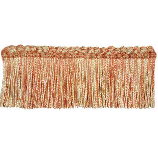 Brushed Fringe Col. 4636 - Ribbon Pink by Europatex Fabric Brushed Fringe 100% Polyester China See Sample Horizontal: N/A and Vertical: N/A 2.00 inches  - Fabric Carolina -