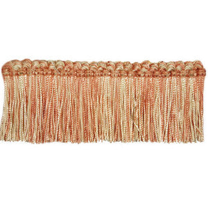 Brushed Fringe Col. 4636 Ribbon Pink by Europatex Fabric