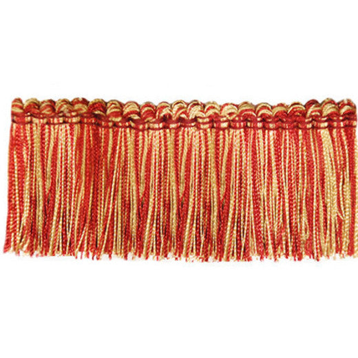 Brushed Fringe Col. 572 - Cranberry by Europatex Fabric Brushed Fringe 100% Polyester China See Sample Horizontal: N/A and Vertical: N/A 2.00 inches  - Fabric Carolina -