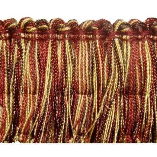 Brushed Fringe Col. 7419 - Nutmeg by Europatex Fabric Brushed Fringe 100% Polyester China See Sample Horizontal: N/A and Vertical: N/A 2.00 inches  - Fabric Carolina -