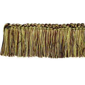 Brushed Fringe Col. 950 Basil by Europatex Fabric