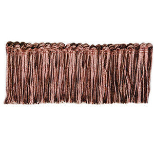 Brushed Fringe Col. 960 Berry by Europatex Fabric