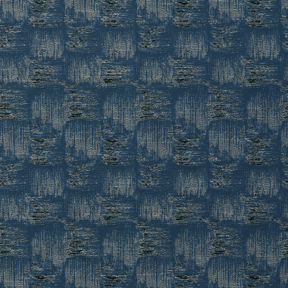 Calistoga C Dark Blue by Europatex Designer Fabric Calistoga 17% Viscos, 83% Polyester China Horizontal: 5" and Vertical: 9.9" 55" - Swanky Fabrics -
