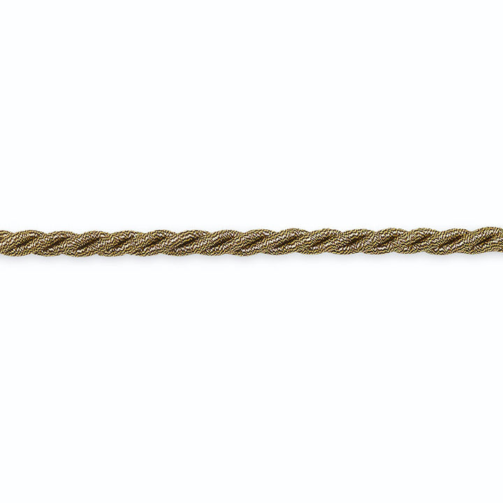 Lulu Cord Pewter Metallic C9211-2 by Schumacher Trim SCHUMACHER TRIM PROGRAM COTTON 75% METAL LUREX 25% UNITED STATES OF AMERICA </p><p>Repeat: Horizontal: and Vertical: 0 - Fabric Carolina -