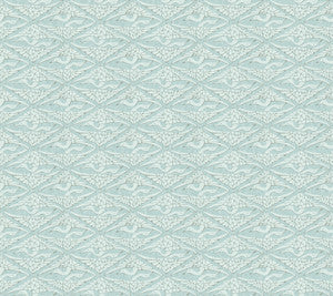 High Society Blue Wallpaper by Antonina Vella