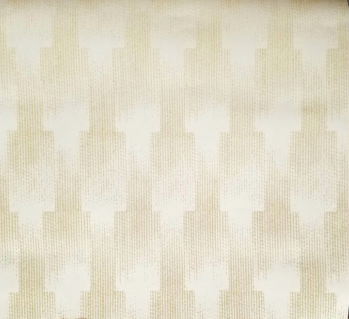 Flapper White Wallpaper by Antonina Vella Antonina Vella Deco Covers about 60.8 square feet 27-in by 27-ft long roll Unpasted 25.25 - Fabric Carolina -