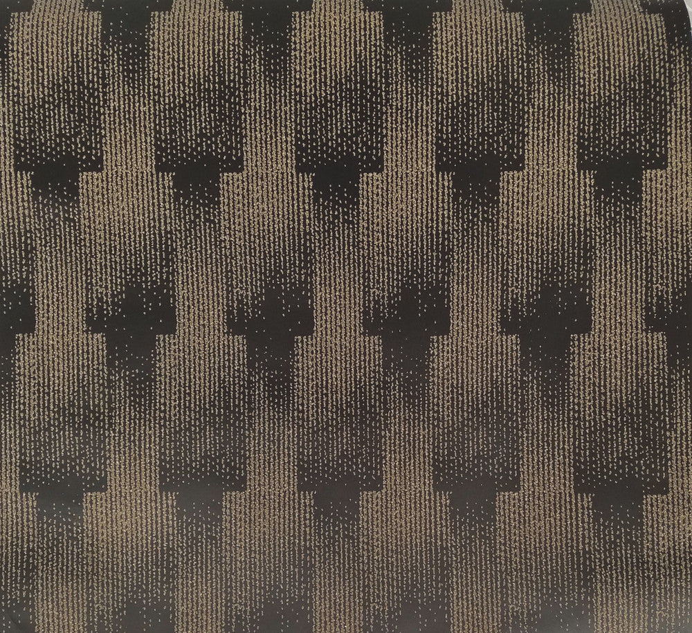 Flapper Black Wallpaper by Antonina Vella Antonina Vella Deco Covers about 60.8 square feet 27-in by 27-ft long roll Unpasted 25.25 - Fabric Carolina -